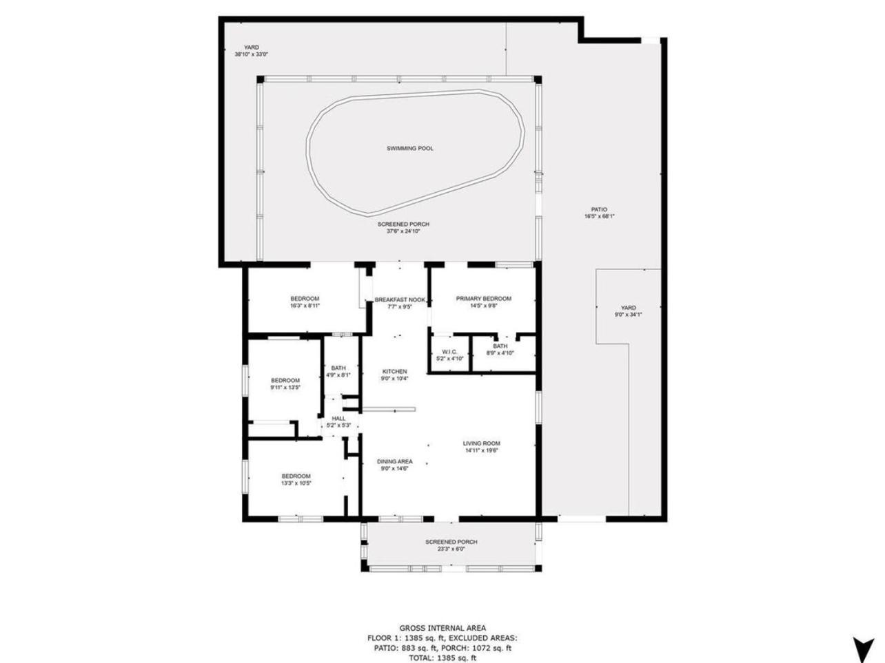Private Heated Pool Villa In Ftl Near Beach Форт Лодърдейл Екстериор снимка