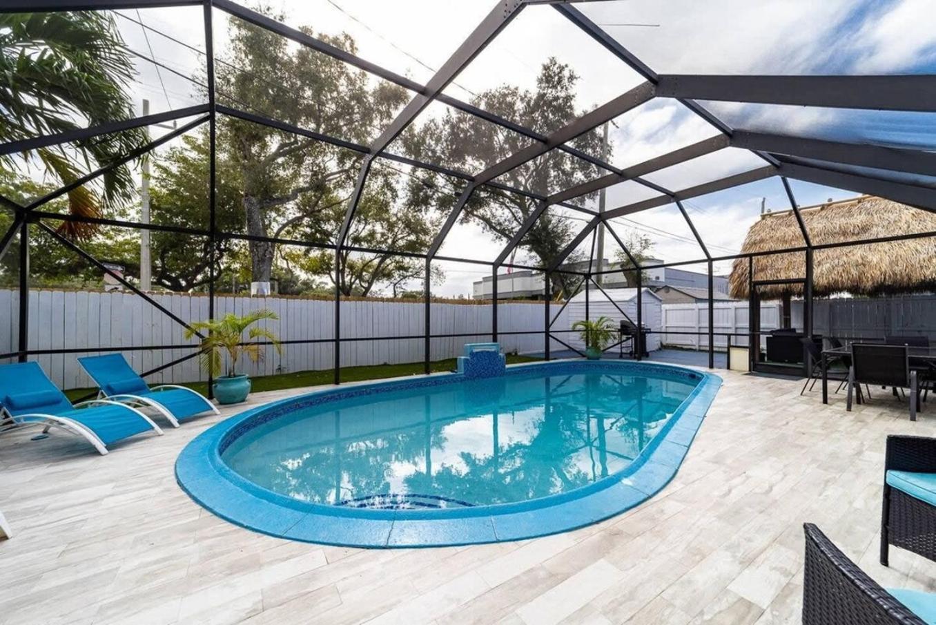 Private Heated Pool Villa In Ftl Near Beach Форт Лодърдейл Екстериор снимка